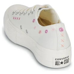 Converse - CHUCK TAYLOR ALL STAR LIFT FLORAL EMBROIDERY LOW TOP