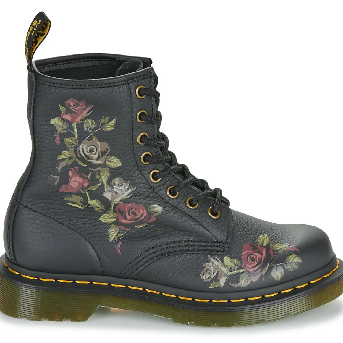 Dr. Martens - 1460 DECAYED ROSES CLASSIC TUMBLED NAPPA