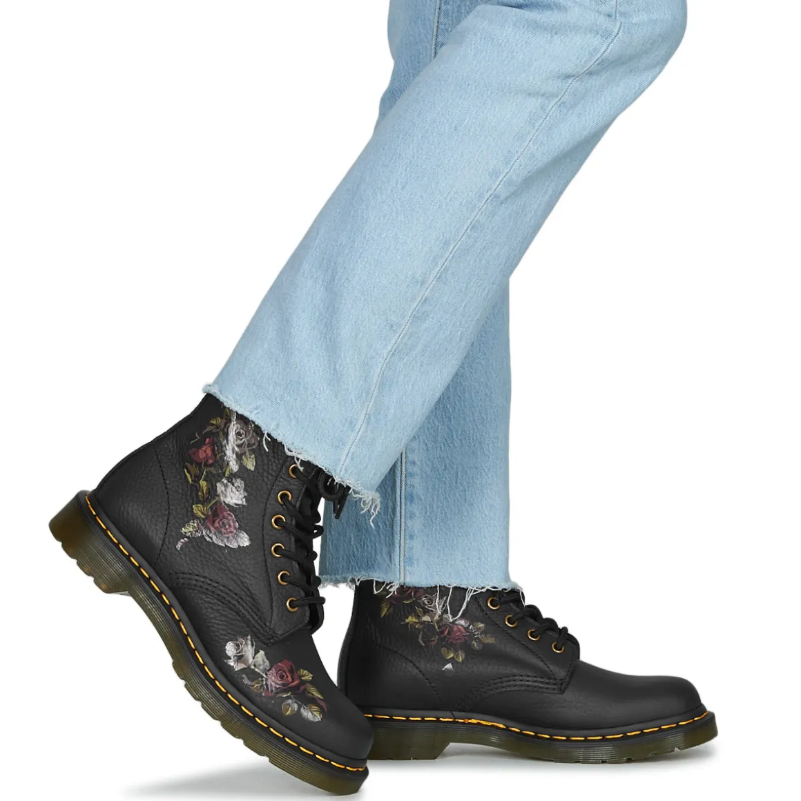 Dr. Martens - 1460 DECAYED ROSES CLASSIC TUMBLED NAPPA