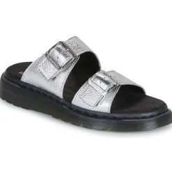 Dr. Martens - Josef Slide Silver Metallic Tumble