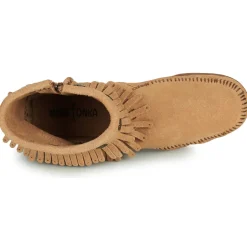 Minnetonka - DOUBLE FRINGE SIDE ZIP BOOT