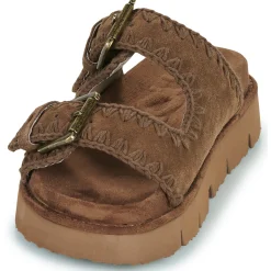 Mou - BIO SANDAL TWO BUCKLES MONOCHROME