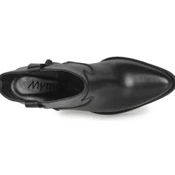 Myma - 6717-CUIR-NOIR