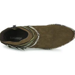 Regard - NAPOLI V3 VELOURS MILITARE