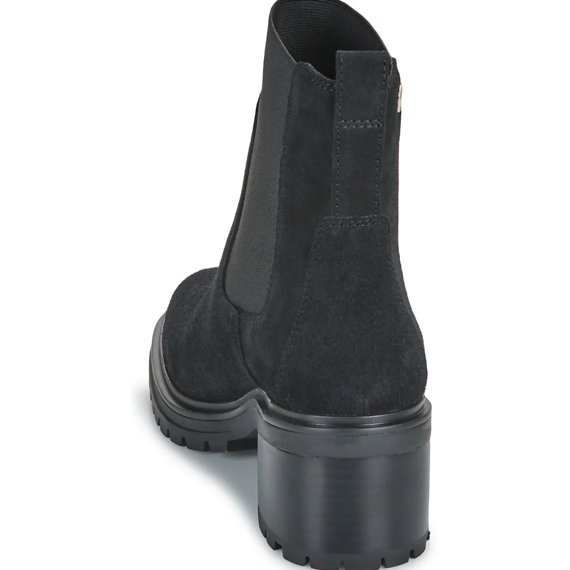 Tommy Hilfiger - FLAG MID HEEL SUEDE CHELSEA