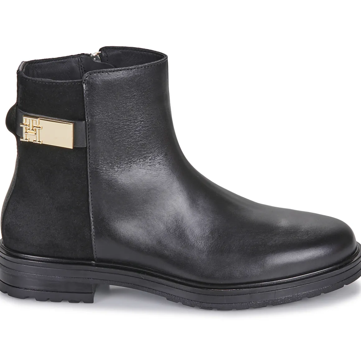 Tommy Hilfiger - TH LOGO LEATHER MIX CHELSEA