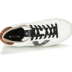 Victoria - TENIS EFECTO PIEL GLITTER